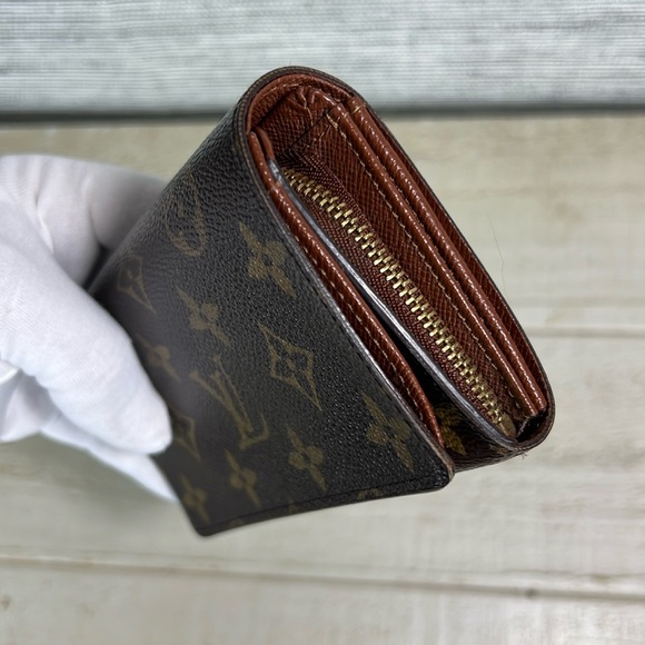Louis Vuitton Monogram Porte Monnaie Billets Tresor Wallet ✅COA Included - Picture 9 of 16